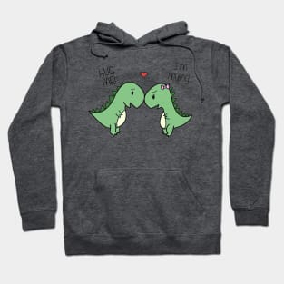 Dino Love! (Hug Me!) Hoodie